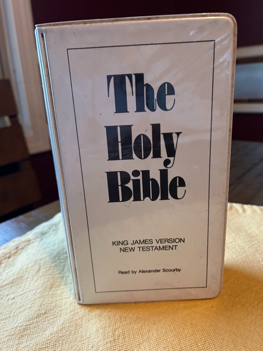 Vintage King James Version New Testament audio Bible cassettes tape    12 casset